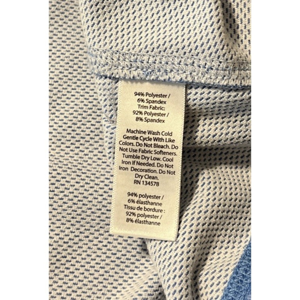 Vineyard Vines Women's Performance Kanga Pocket Shep Pullover Shirt Sky Blue XXS - Picture 6 of 12